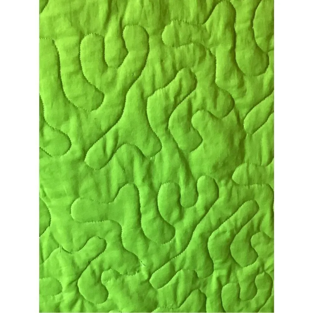 NWT. Colors of Green Beautiful Hand Crafted Quilt